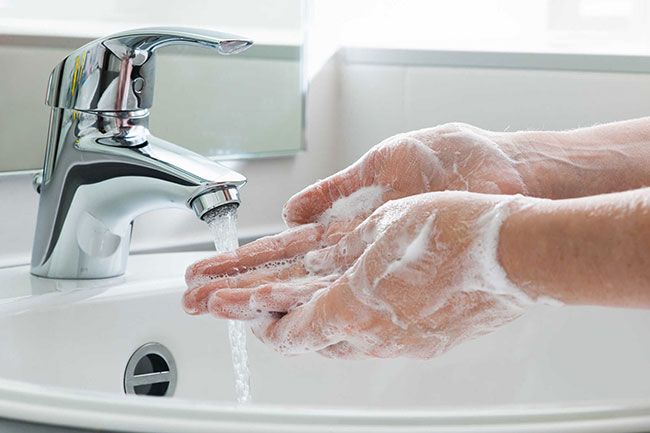 Quy trình rửa tay thường quy